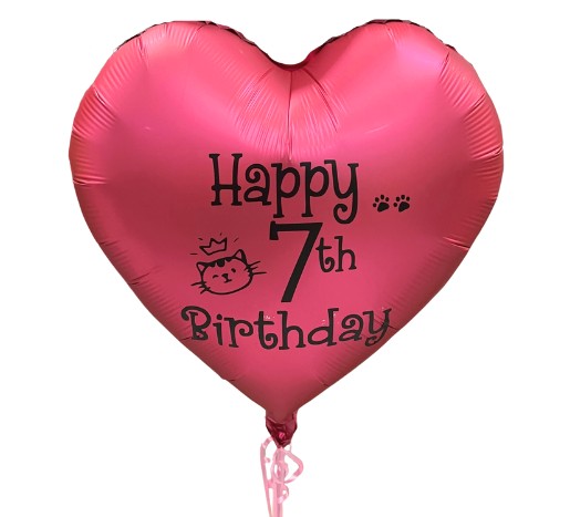 Cat Crown Custom Foil Balloon